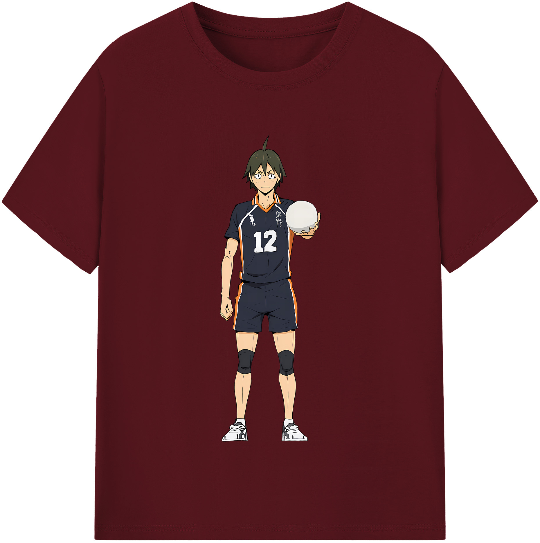 （画像用） ハイキュー!! Haikyu!! 綿100％半袖Tシャツ（フロントプリント）
